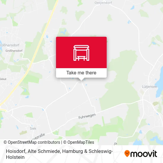 Карта Hoisdorf, Alte Schmiede