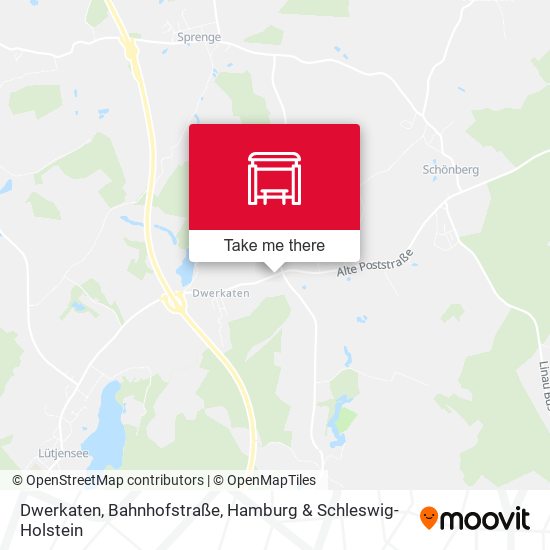Dwerkaten, Bahnhofstraße map