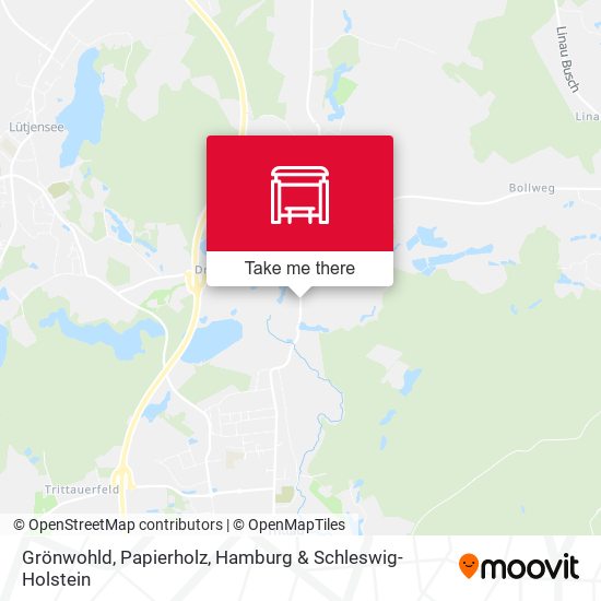 Grönwohld, Papierholz map