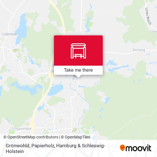 Grönwohld, Papierholz map
