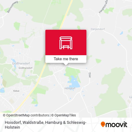 Hoisdorf, Waldstraße map