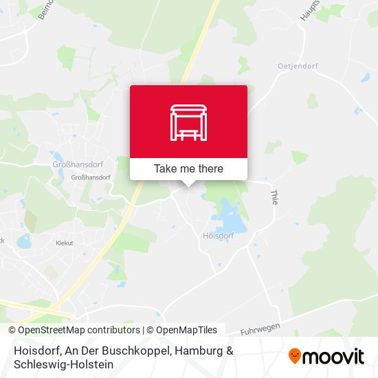 Hoisdorf, An Der Buschkoppel map