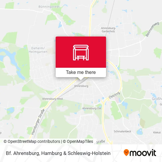 Карта Bf. Ahrensburg