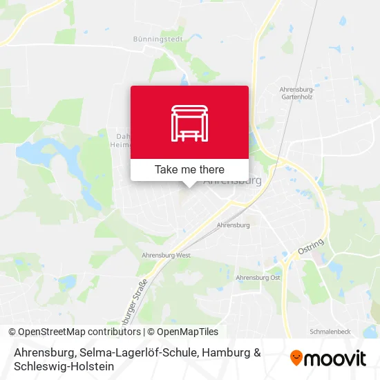Карта Ahrensburg, Selma-Lagerlöf-Schule