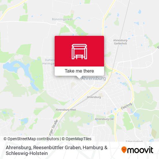 Ahrensburg, Reesenbüttler Graben map