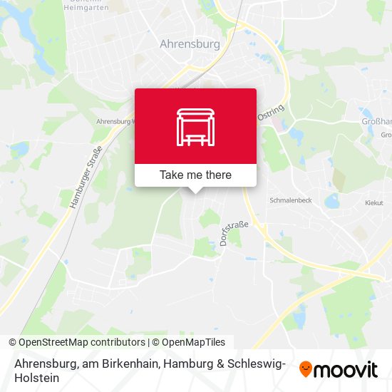 Ahrensburg, am Birkenhain map