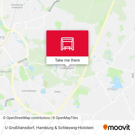Карта U Großhansdorf