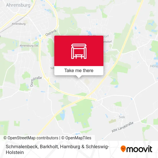 Карта Schmalenbeck, Barkholt