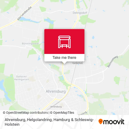 Карта Ahrensburg, Helgolandring