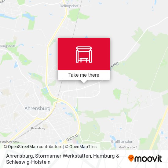 Ahrensburg, Stormarner Werkstätten map
