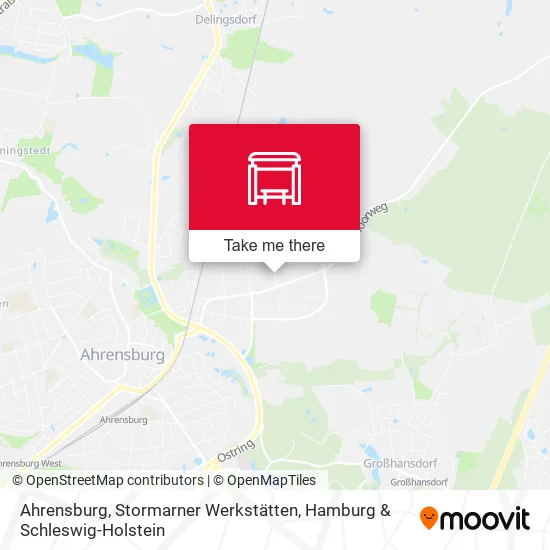Карта Ahrensburg, Stormarner Werkstätten