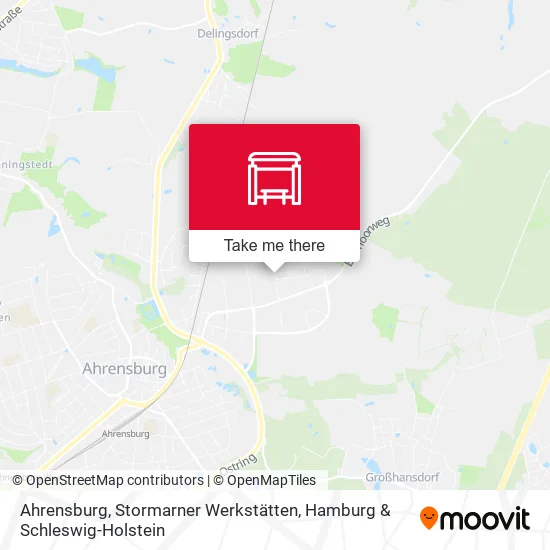 Карта Ahrensburg, Stormarner Werkstätten