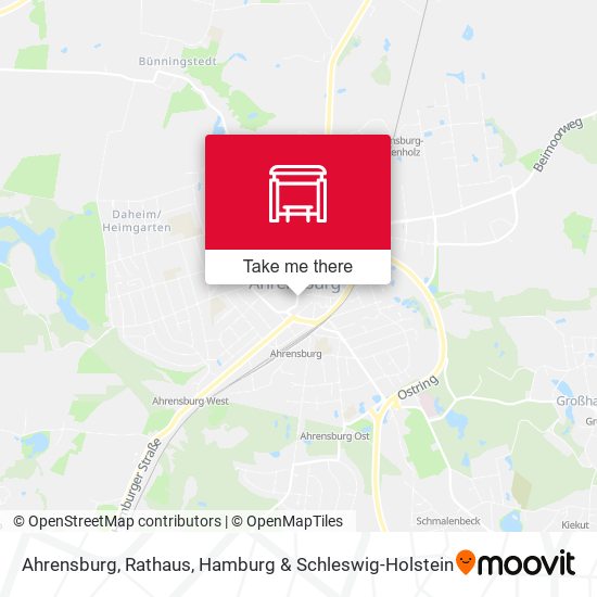 Ahrensburg, Rathaus map