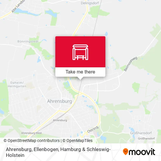Карта Ahrensburg, Ellenbogen