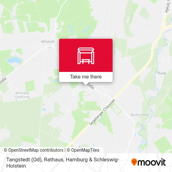 Карта Tangstedt (Od), Rathaus