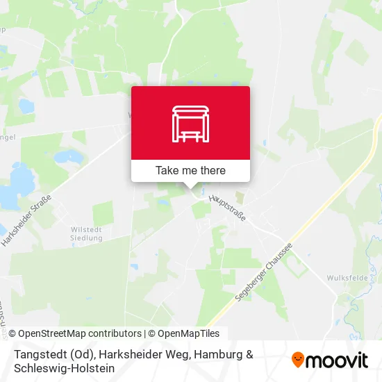 Карта Tangstedt (Od), Harksheider Weg