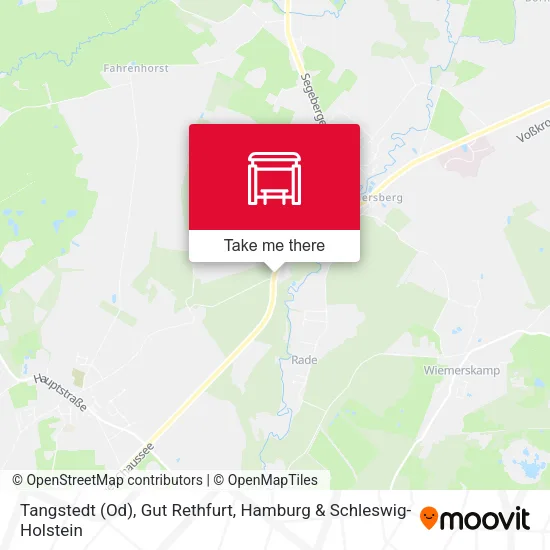 Карта Tangstedt (Od), Gut Rethfurt