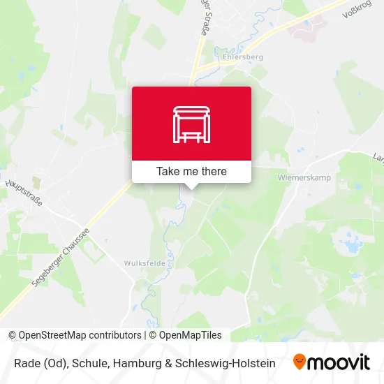 Rade (Od), Schule map