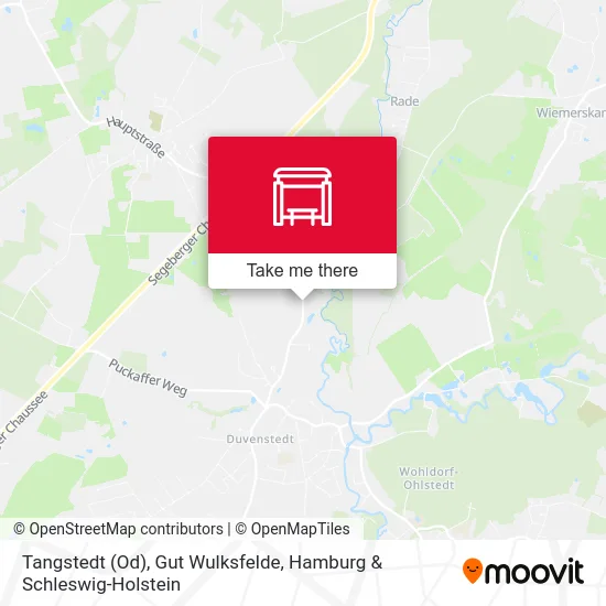 Карта Tangstedt (Od), Gut Wulksfelde