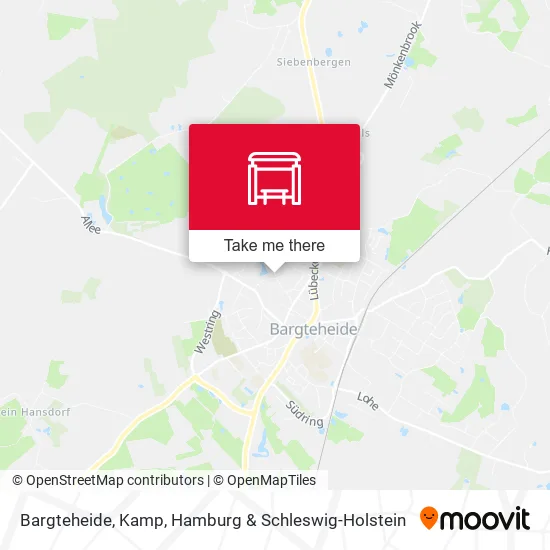 Карта Bargteheide, Kamp