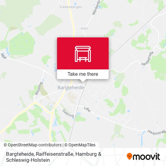 Bargteheide, Raiffeisenstraße map