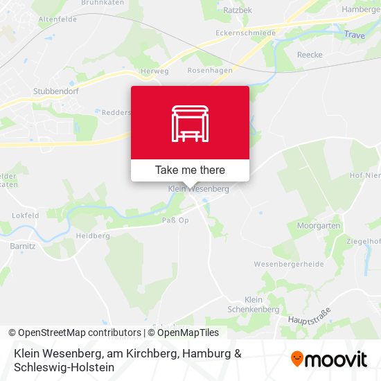 Klein Wesenberg, am Kirchberg map