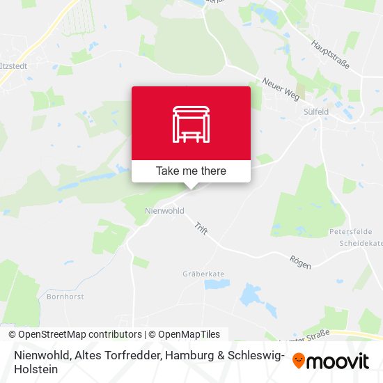 Nienwohld, Altes Torfredder map