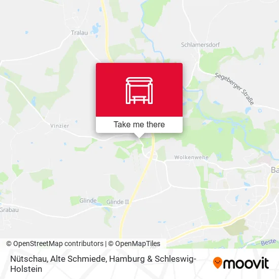 Карта Nütschau, Alte Schmiede