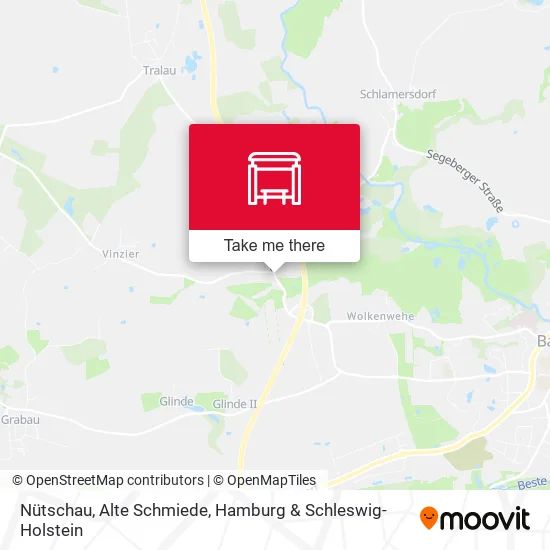 Карта Nütschau, Alte Schmiede