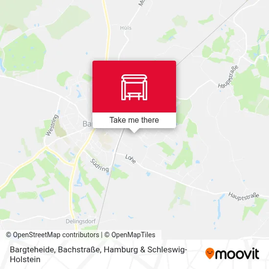 Bargteheide, Bachstraße map