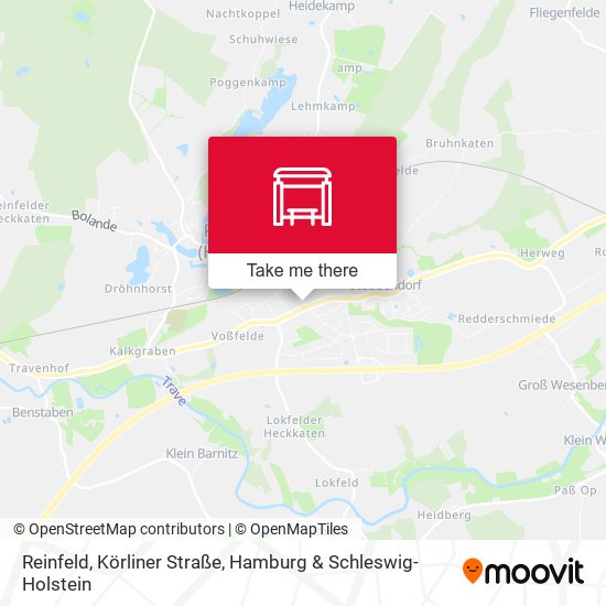 Reinfeld, Körliner Straße map