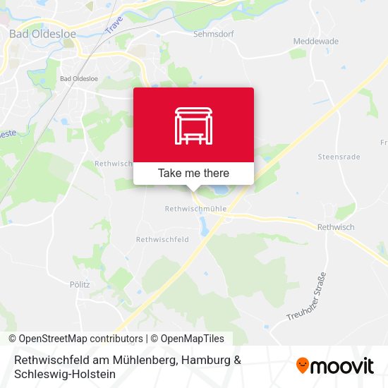 Rethwischfeld am Mühlenberg map