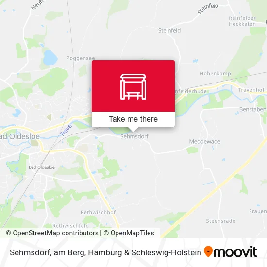 Карта Sehmsdorf, am Berg