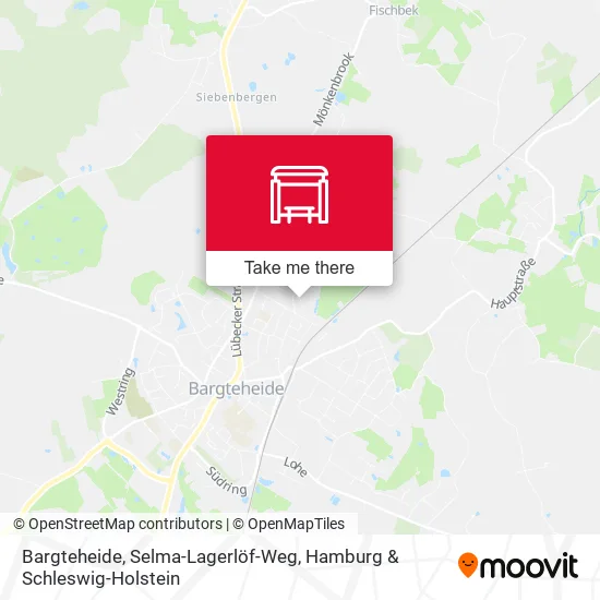 Карта Bargteheide, Selma-Lagerlöf-Weg