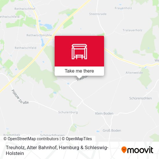 Treuholz, Alter Bahnhof map