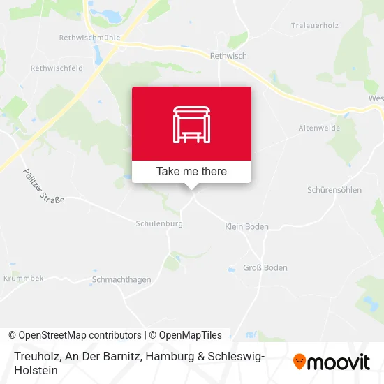 Карта Treuholz, An Der Barnitz