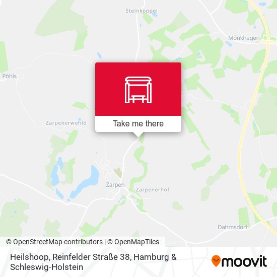 Heilshoop, Reinfelder Straße 38 map