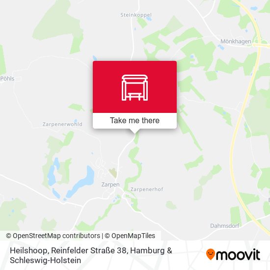 Heilshoop, Reinfelder Straße 38 map