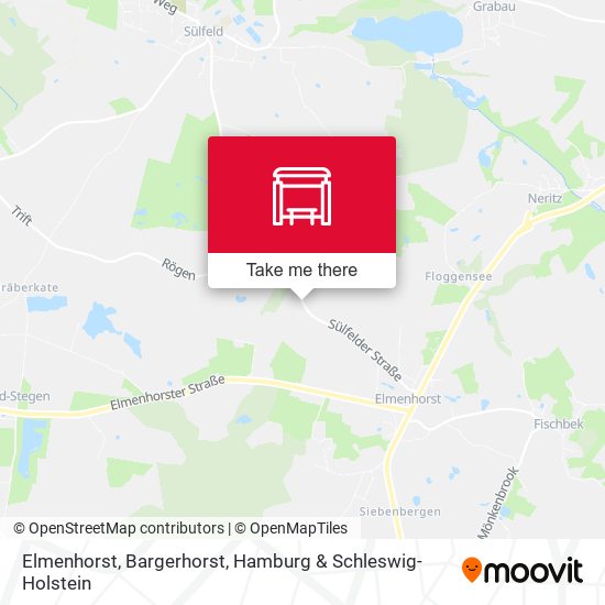Elmenhorst, Bargerhorst map