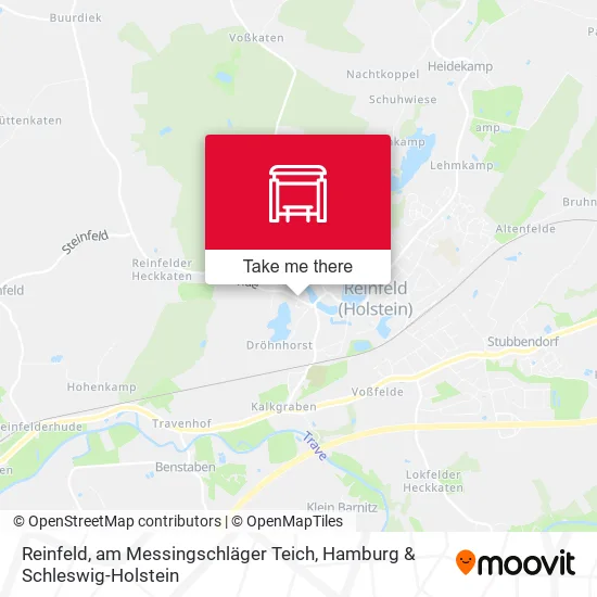 Карта Reinfeld, am Messingschläger Teich