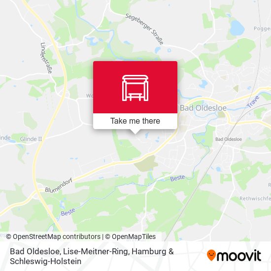 Bad Oldesloe, Lise-Meitner-Ring map