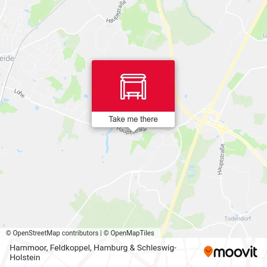 Карта Hammoor, Feldkoppel