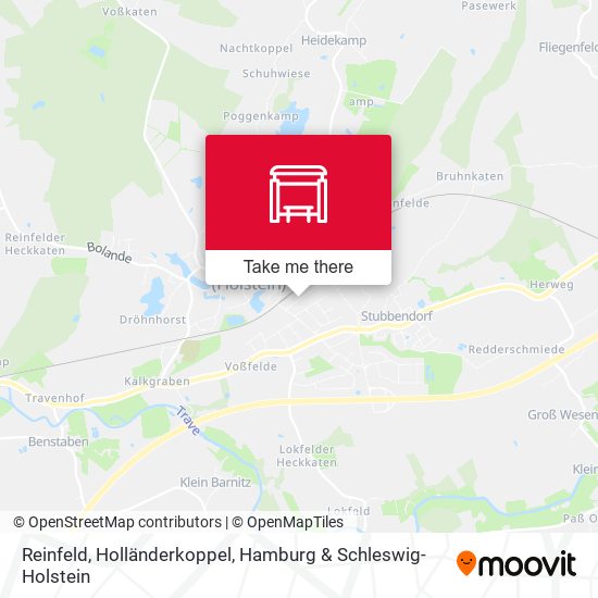 Reinfeld, Holländerkoppel map