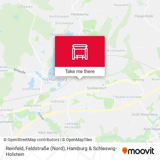 Карта Reinfeld, Feldstraße (Nord)