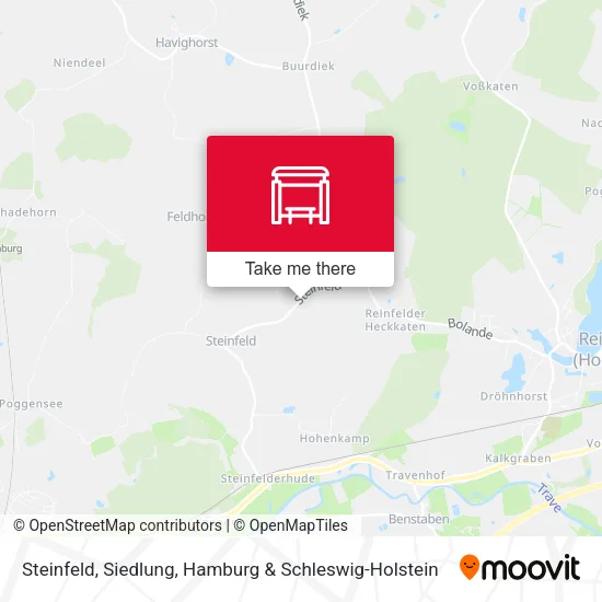 Карта Steinfeld, Siedlung