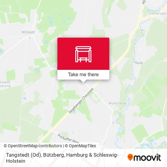Карта Tangstedt (Od), Bützberg