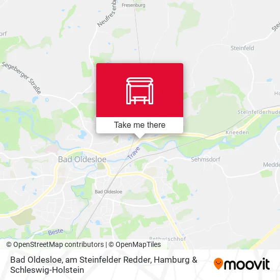 Карта Bad Oldesloe, am Steinfelder Redder