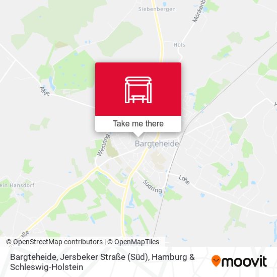 Bargteheide, Jersbeker Straße (Süd) map