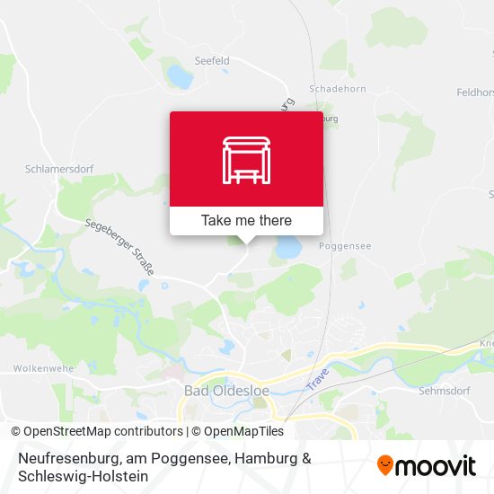 Neufresenburg, am Poggensee map