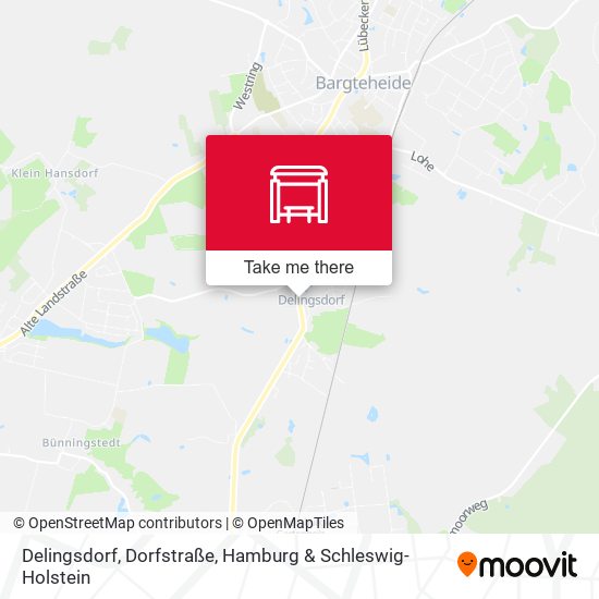 Delingsdorf, Dorfstraße map